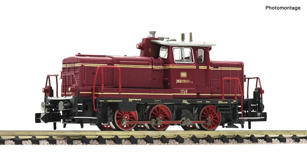Diesellok BR 260! rot DCC