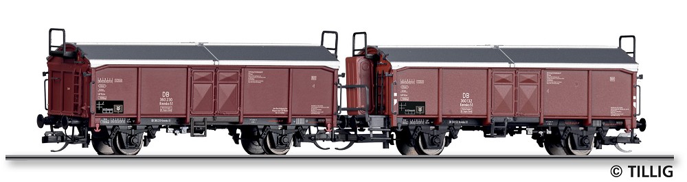 Güterwagenset der DB