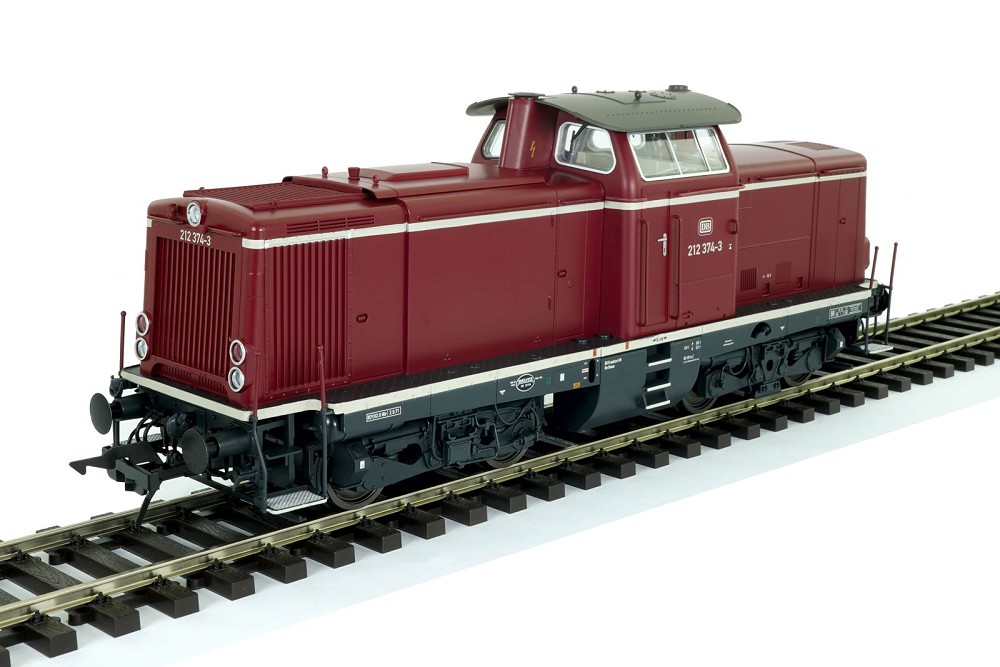 Diesellok BR 212 374-3, DB, Epoche 4, rot