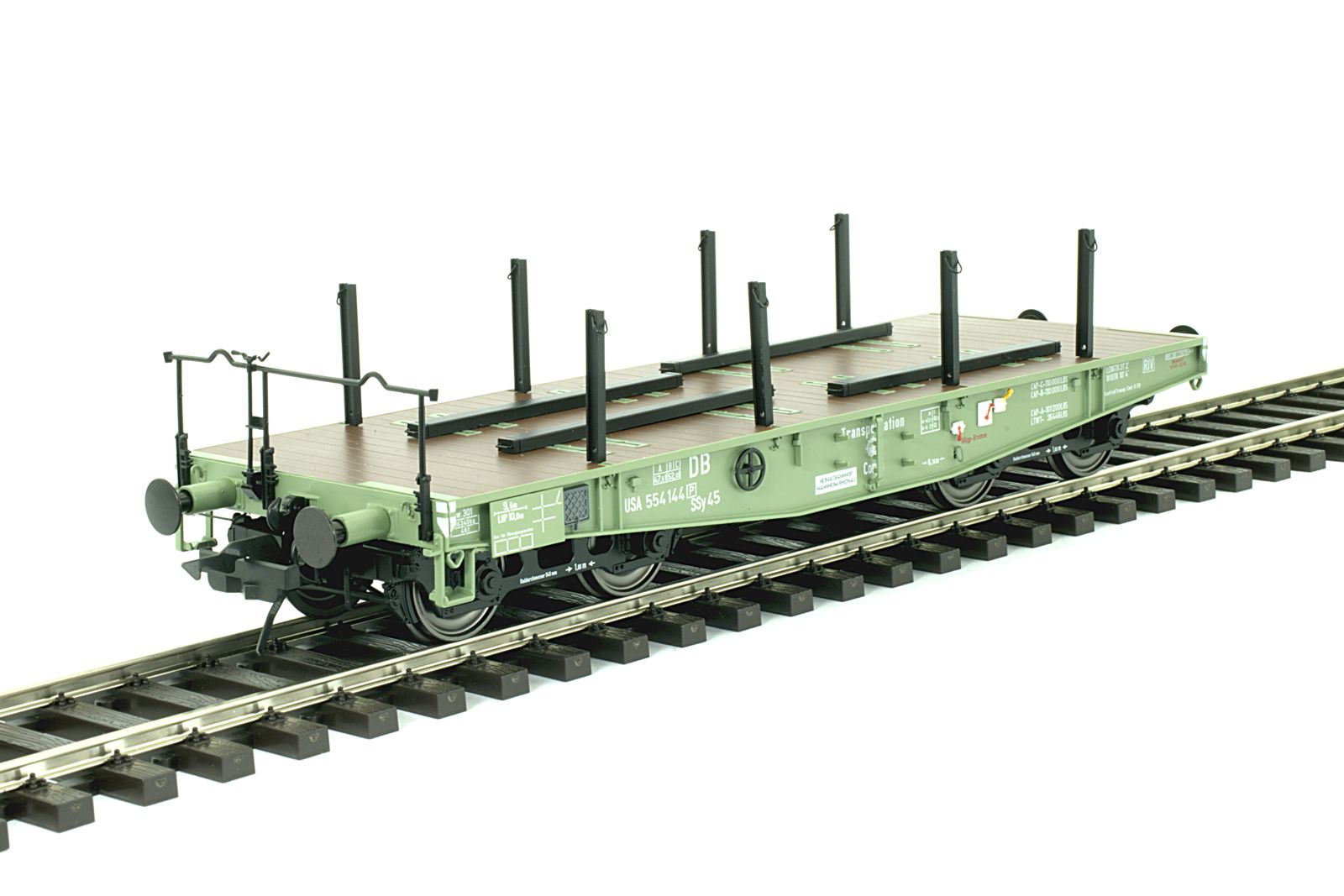 LENZ 42123-06 Schwerlastwagen SSy 45, USTC, DB, Epoche 3, Nr.554 144