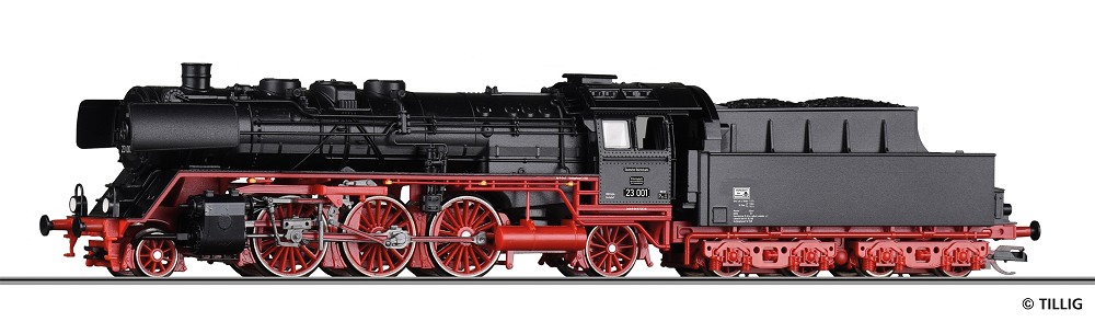 Dampflokomotive der DR