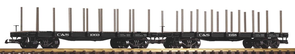 G-2er Set G-Flachwg. C&S mit Rungen