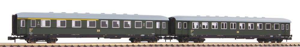 N-2er Set Schürzeneilzugwg. 1./2. Kl. + 2. Kl. DR III