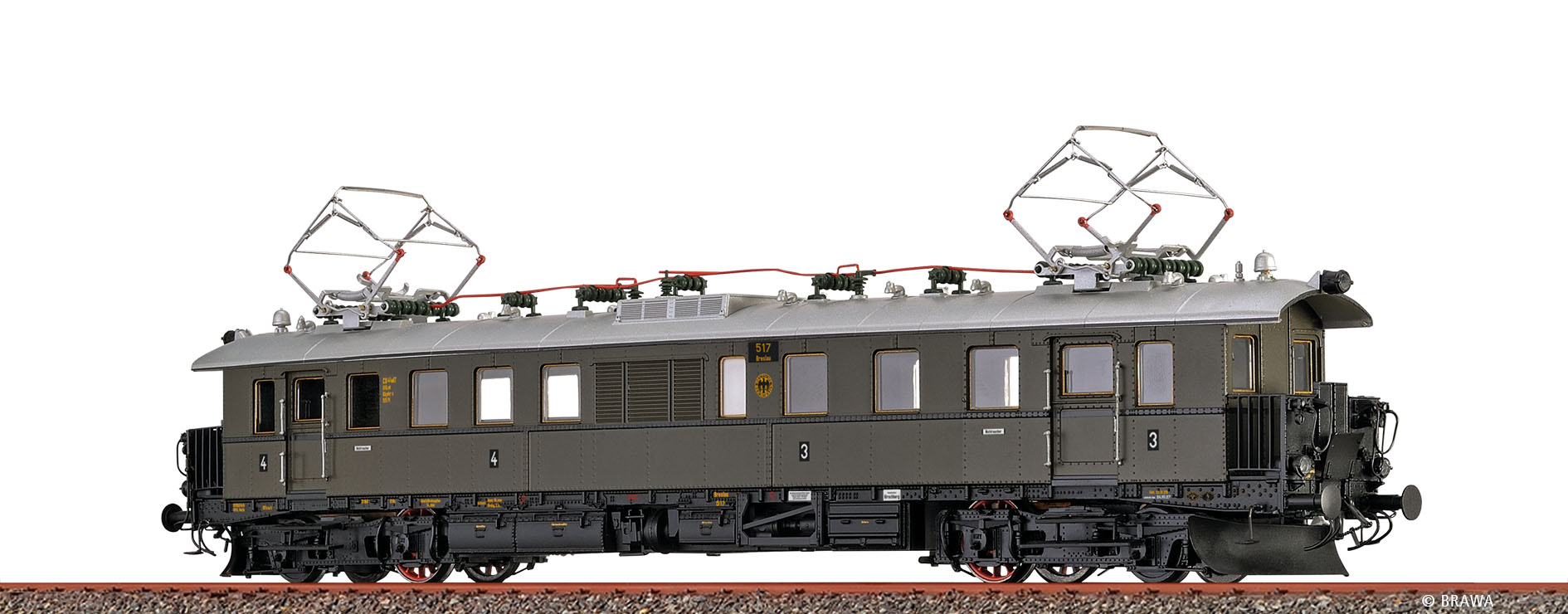 Elektrotriebwagen elT 517 DRG ("Rübezahl") H0 Ep II