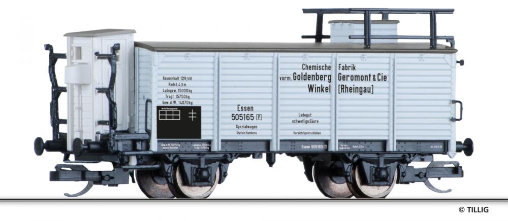 Flüssiggaswagen „Chem. Fabrik Goldenberg, Geromont & Cie. Wi