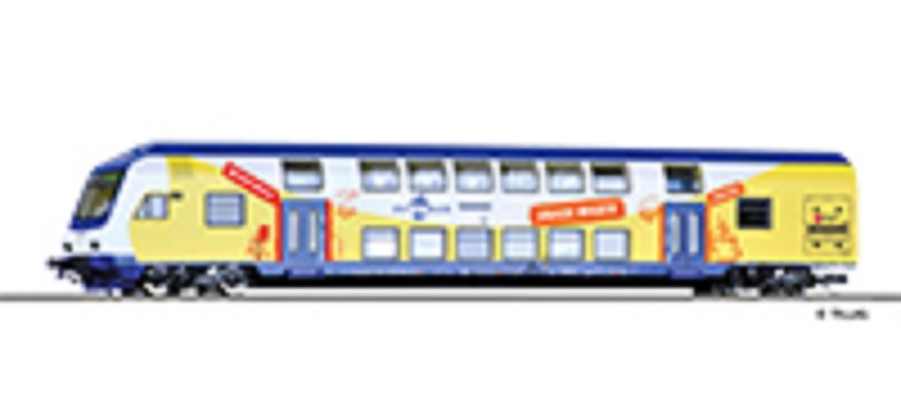 Doppelstock-Steuerwagen der metronom Eisenbahngesellschaft m