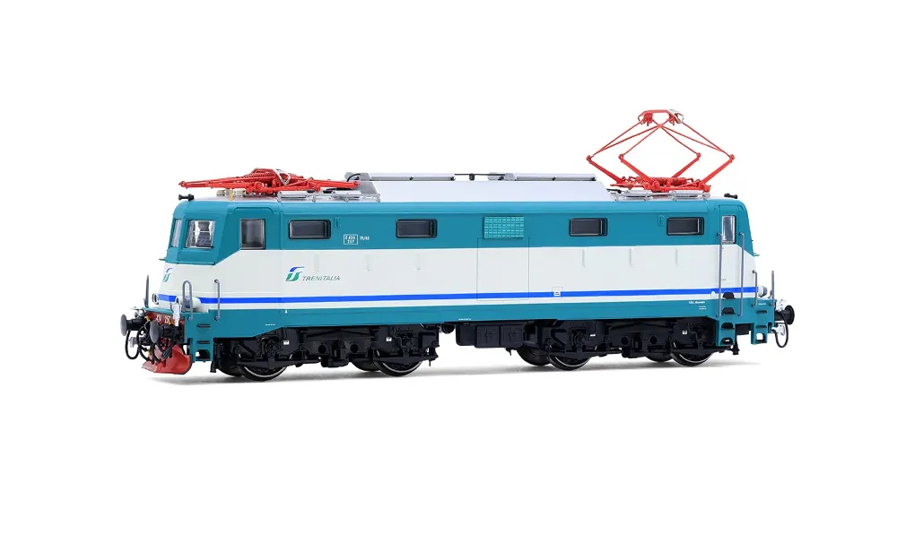 FS, E.424 „Navetta”, „XMPR”-Farbgebung, Stromabnehmer 52, 5