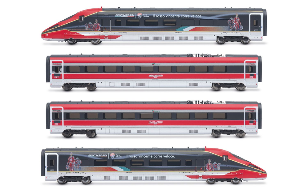 FS Trenitalia, 4-tlg. Grundset des Hochgeschwindigkeitszugs