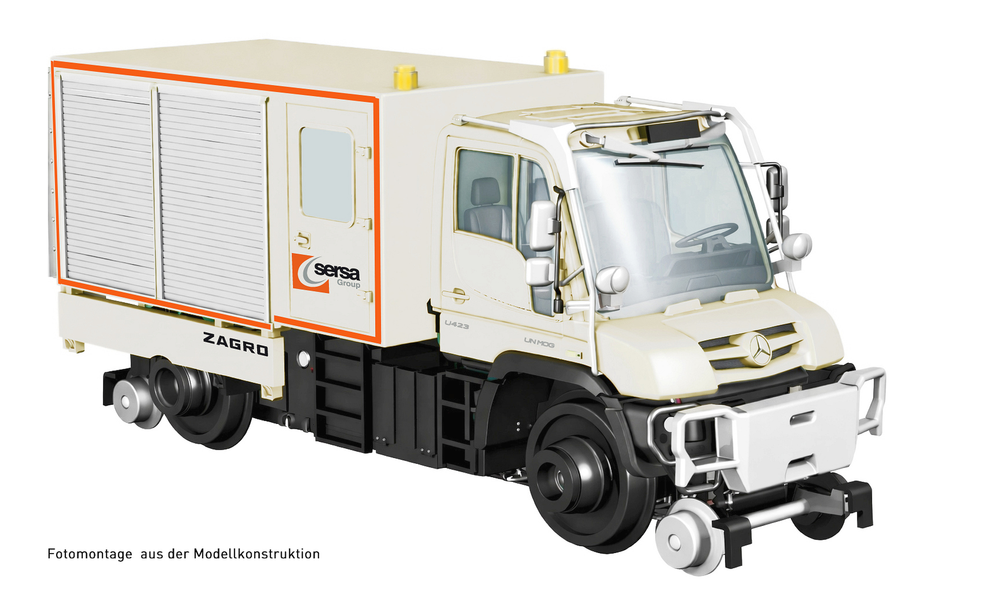 Zweiwege Unimog U423 Sersa, Ep.VI, DC/DCC