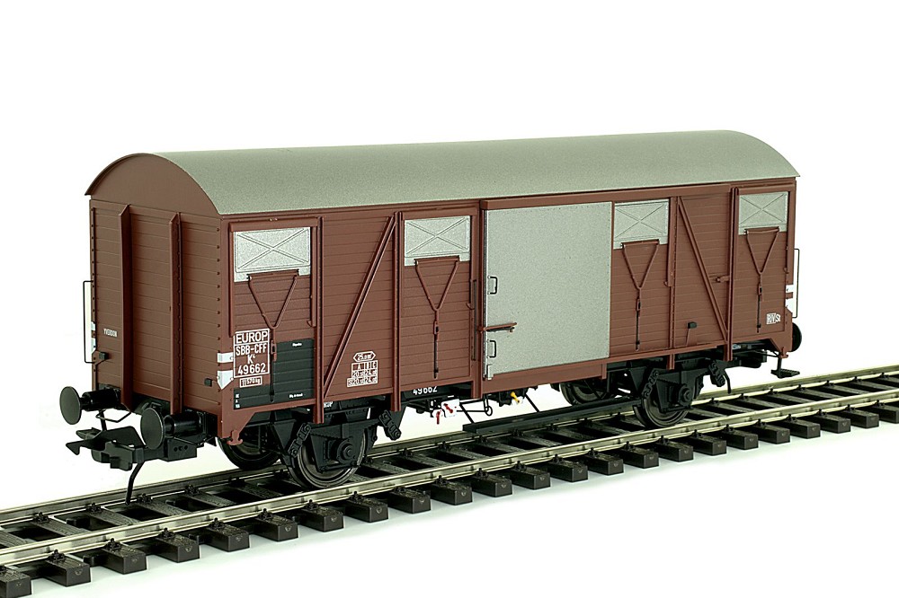 Güterwagen K4, Stahldach, SBB, Epoche 3, Nr.49662