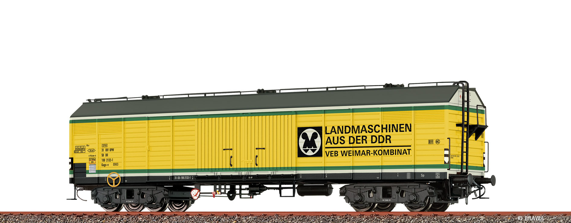 H0 GÜW Gags-v DR,III,VEB Weim.