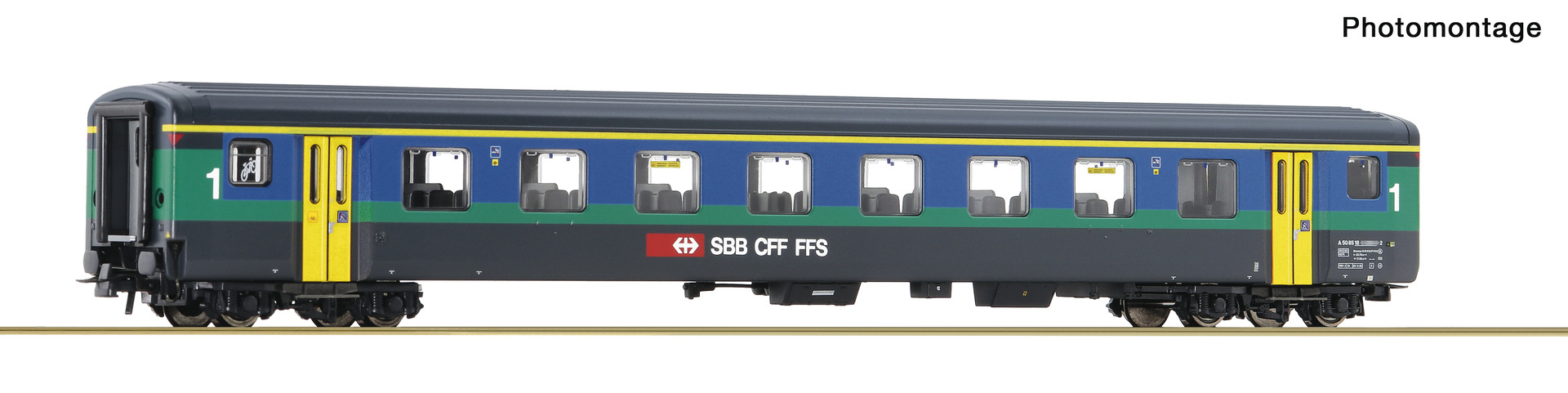 1. Kl. Personenwagen EW II SBB