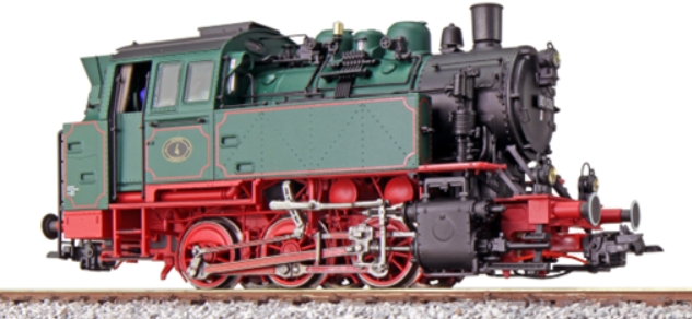 Dampflok, H0, BR80, 80 036 VSM NL, Grün, Ep IV, Vorbildzusta