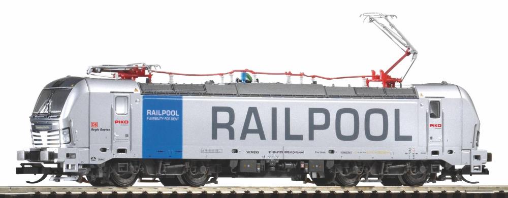 TT-E-Lok BR 193 Railpool PIKO VI + DSS PluX22