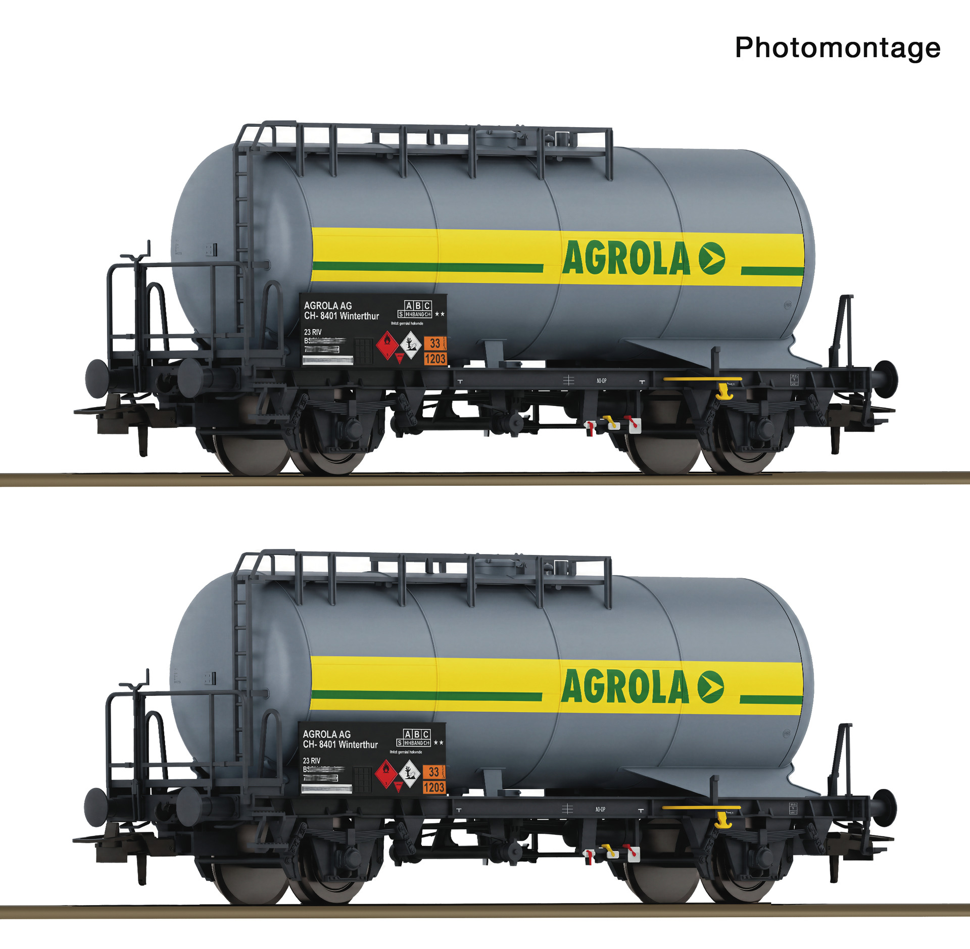 2er Set Kesselwagen Agrola
