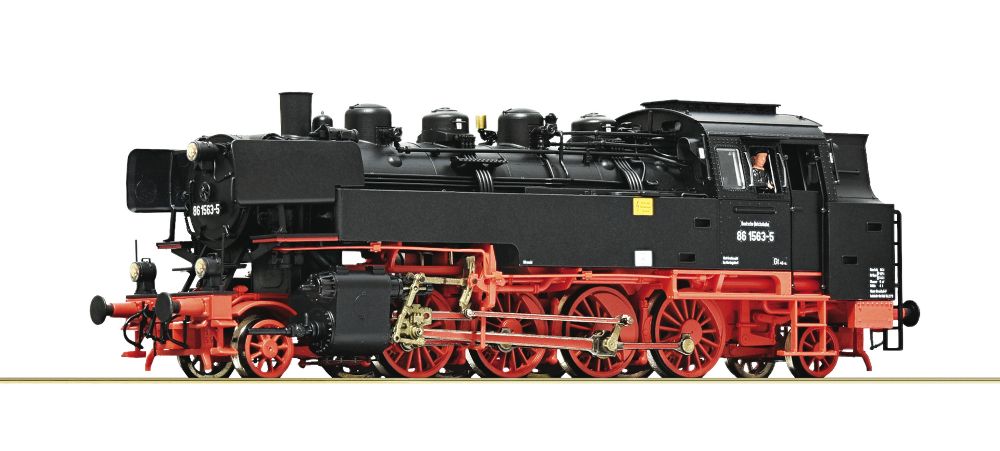 Dampflok BR 86 DR DC-Snd.