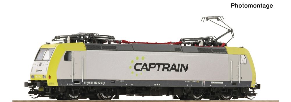 E-Lok 185 550-1 Captrain DC