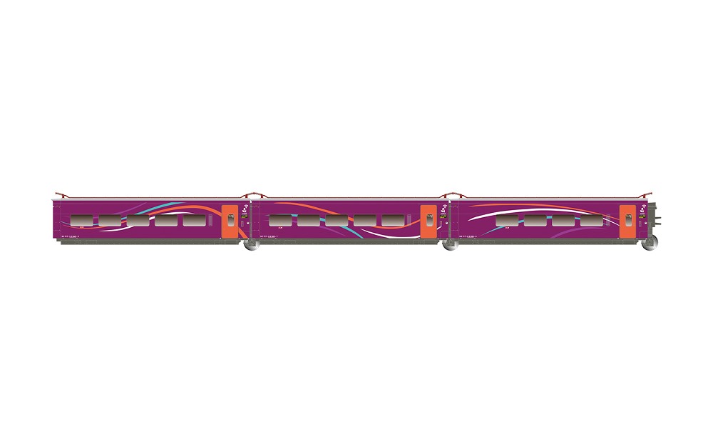 RENFE, 3-tlg. Ergänzungsset des Hochgeschwindigkeitszugs „AV
