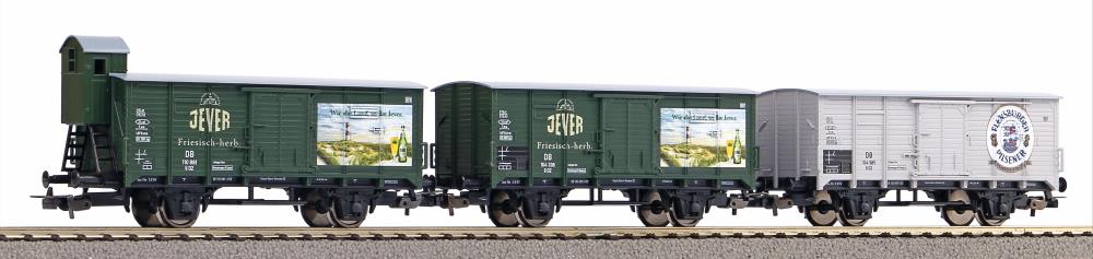 3er Set Bierwagen „Brauereien aus Norddeutschland“ DB III