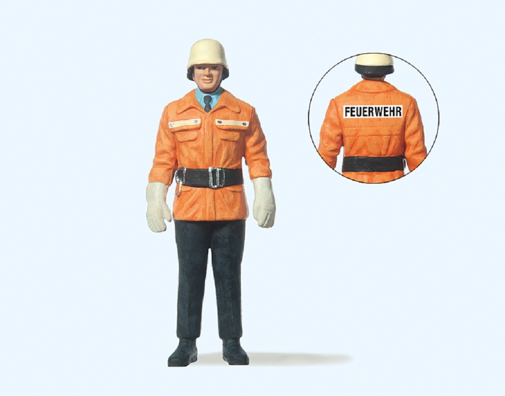 Feuerwehrmann. BRD. Um 1985
