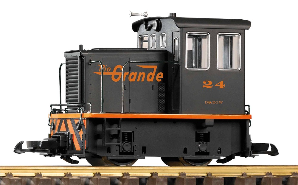 G-US Diesellok GE 25-Ton D&RGW R/C für Batteriebetrieb w/Sou
