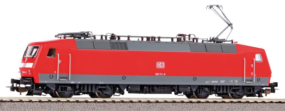 ~E-Lok BR 120 DB AG verkehrsrot V + PluX22 Dec.