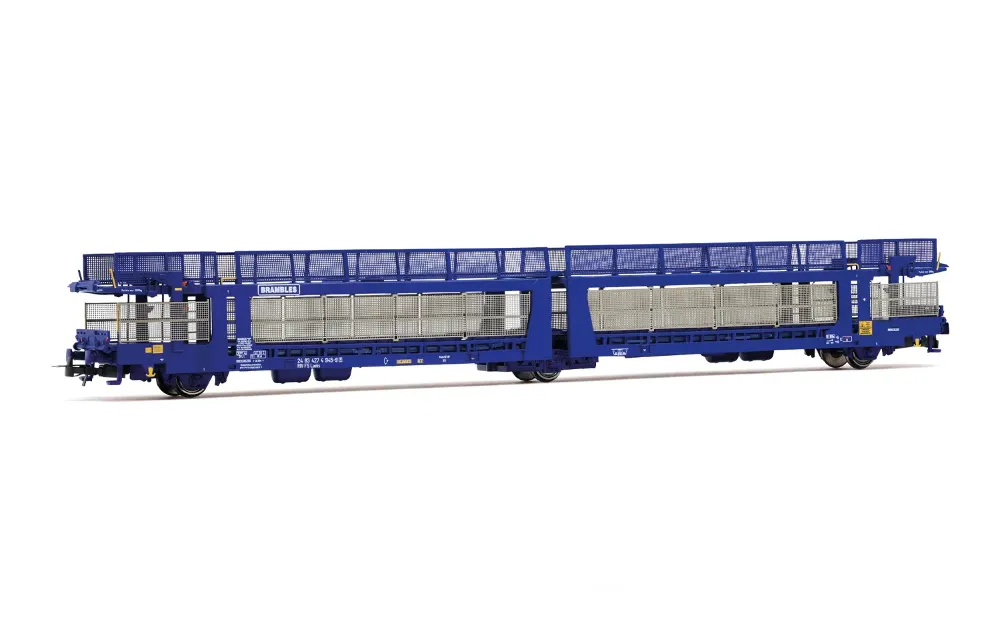 FS, 3-achs. Autotransportwagen, Bauart Laeks 63C „BRAMBLES”,