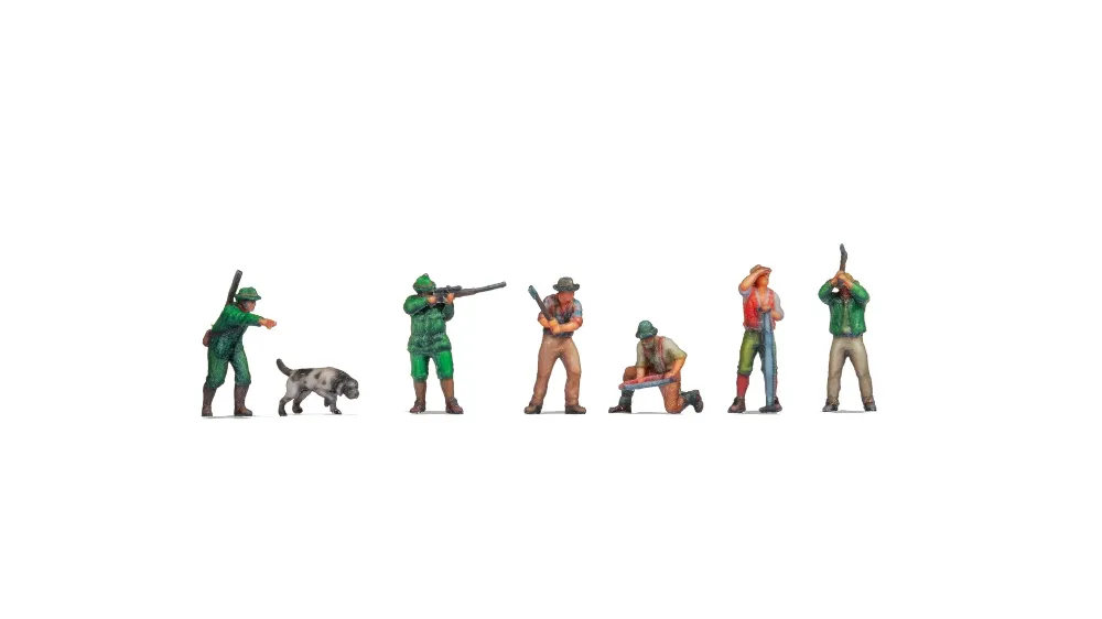 Z 3D Jäger und Holzfäller