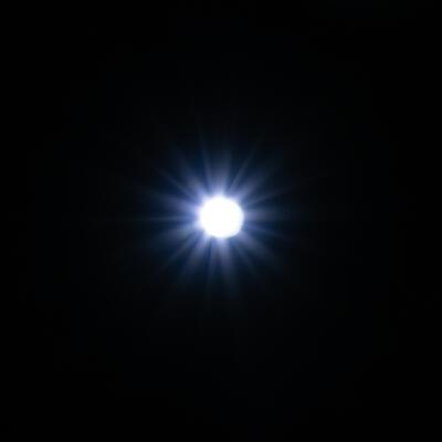 5 selbstblinkende LED, weiß (