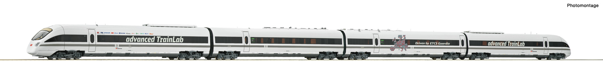 4er Set Messzug BR 605 "Trainlab" DB-AG DC