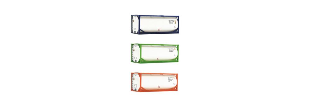 3-tlg. Set Tankcontainer