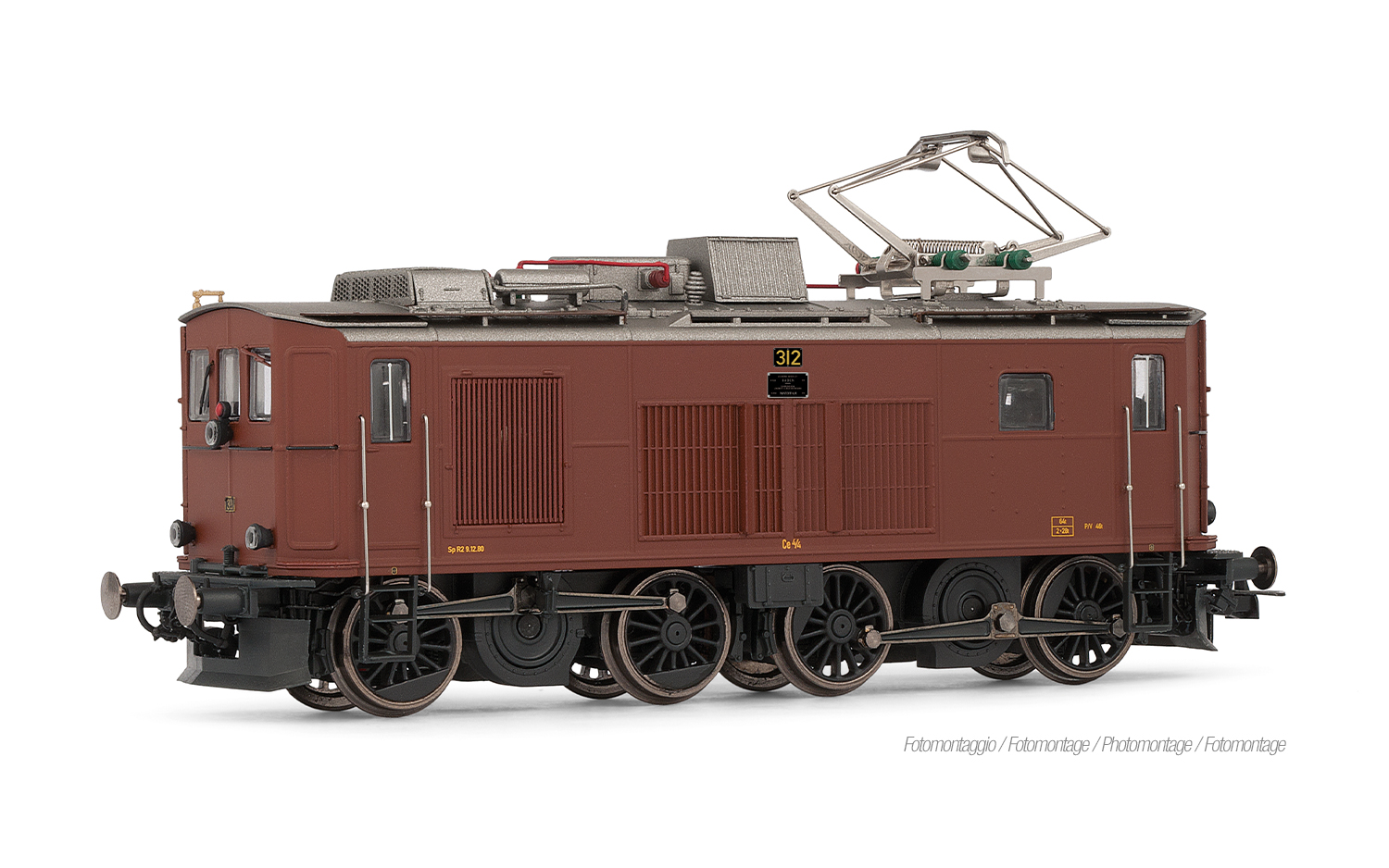 BLS, Ce 4/4 312 „BLS Historic“, mit AC-Sounddecoder