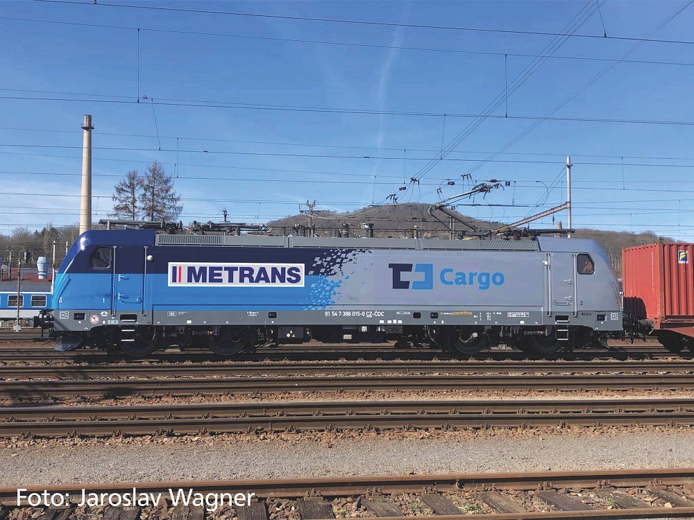 TT-E-Lok/Sound BR 388 Metrans CD Cargo VI + PluX22 Dec.