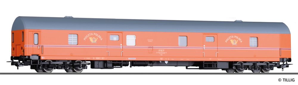 Bahnpostwagen der Poczta Polska