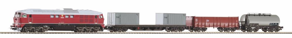 S-Set CSD Güterzug BR 130 + 3 Wg. A-Gleis & B IV