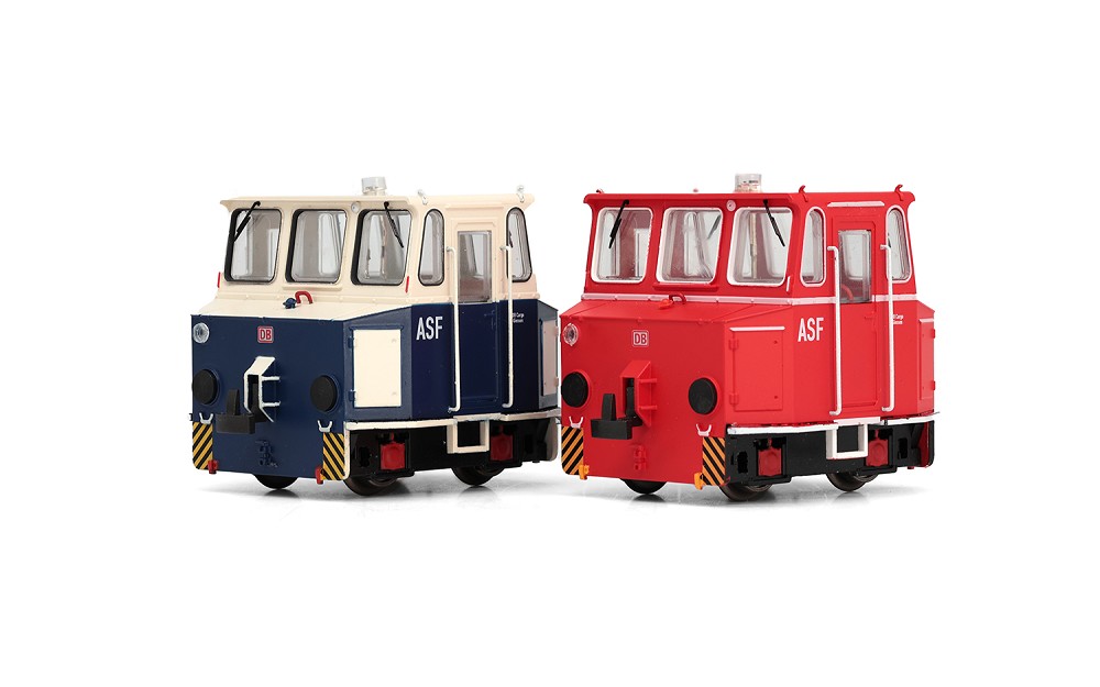 DB AG, 2-tlg. Set ASF (Akku-Schleppfahrzeuge) „DB Regio Gieß