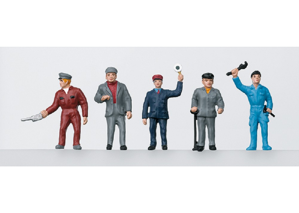 Figurenset Bahnpersonal DB