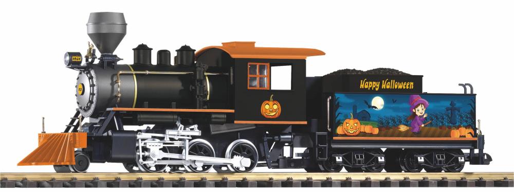 G-US Dampflok Mini-Mogul + Tender Halloween mit Sound&Dampf