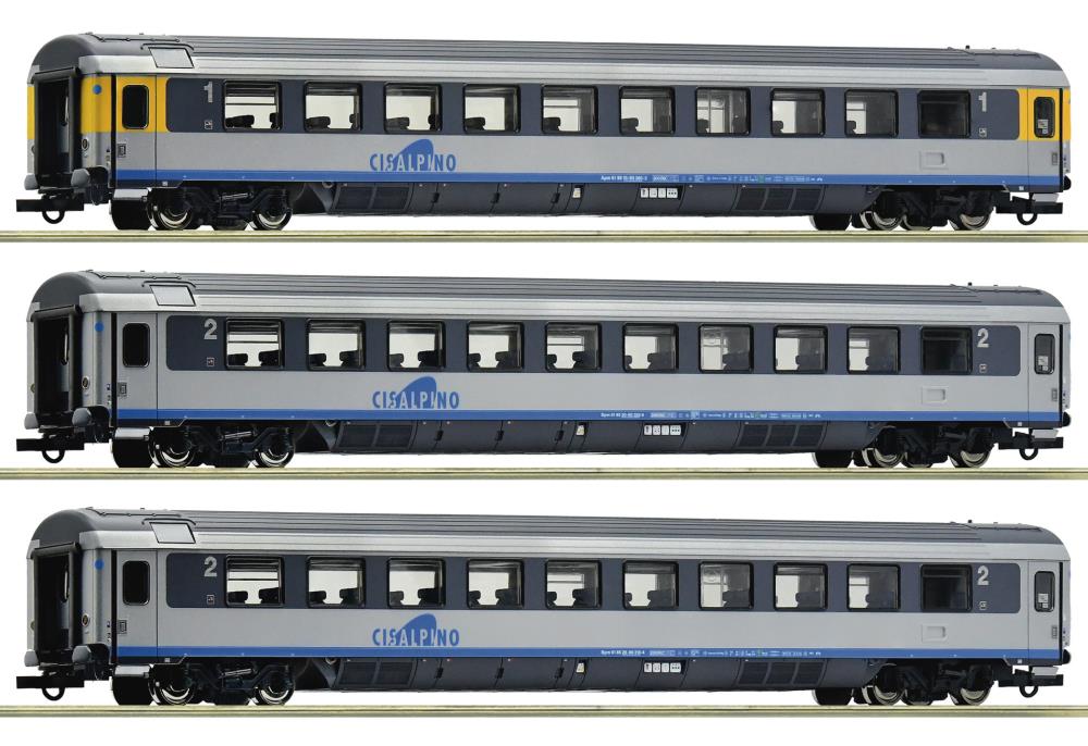 3er Set EC-Wagen Cisalpino #2