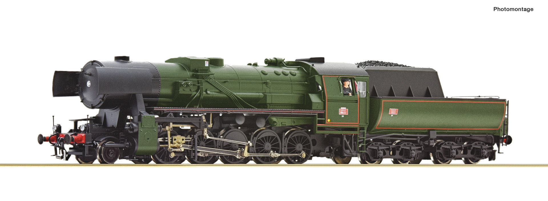 Dampflok 150Y SNCF DC