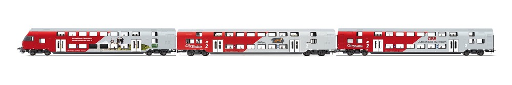 3er Set Doppelstockwagen ÖBB, Ep.VI, Tauernbahn