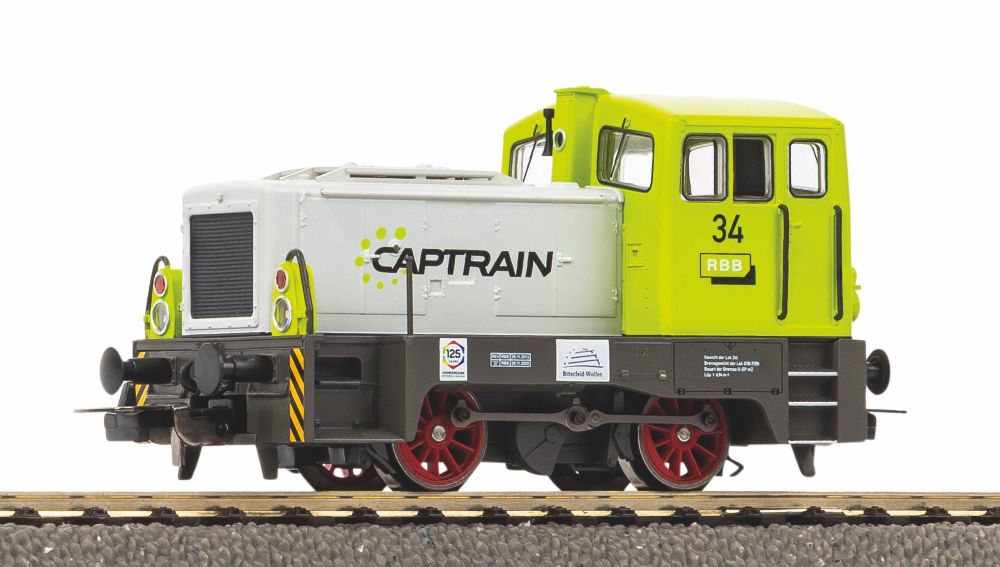 Diesellok V23 Captrain VI + DSS PluX22