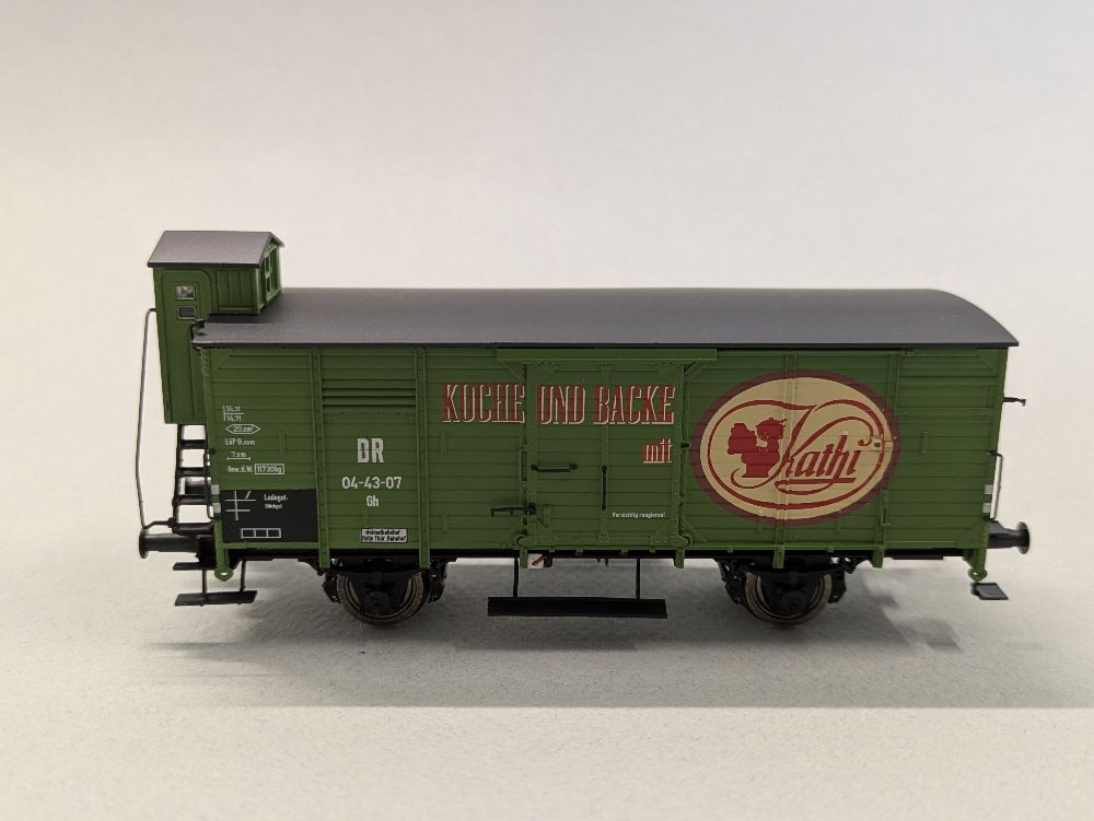 Ged. Güterwagen Gh "Kathi", DR, H0