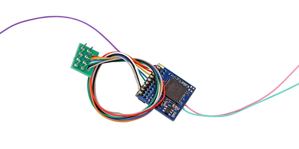 LokPilot 5 Fx DCC/MM/SX, 8-pi