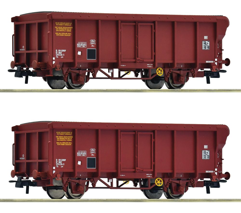 2er Set Rolldachwagen SNCF