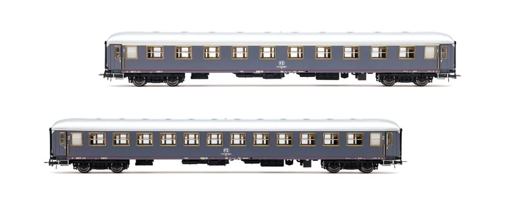 FS, 2-tlg. Set „Rapido 904-905”, UIC-X '68 1. + 2. Klasse, M