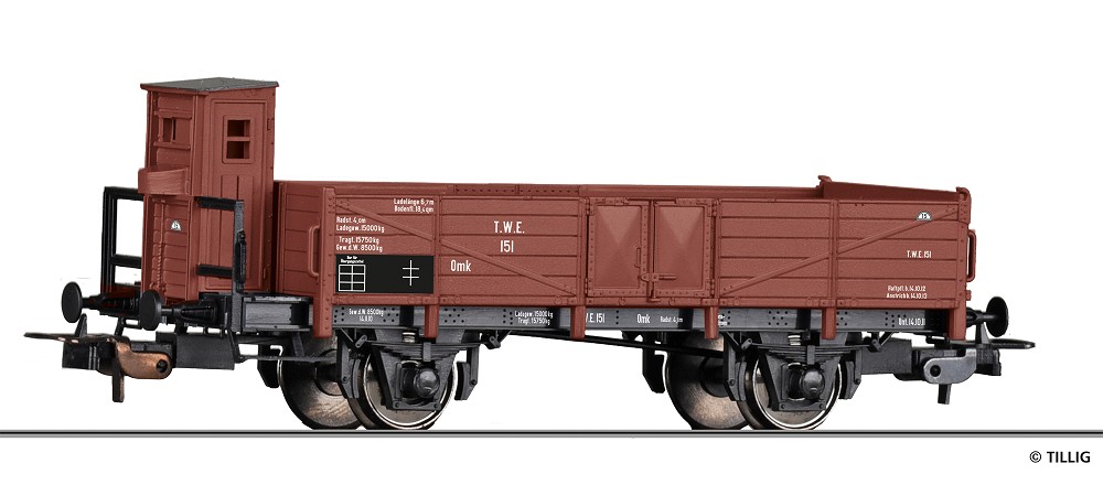 Offener Güterwagen der Teutoburger Wald Eisenbahn (TWE)