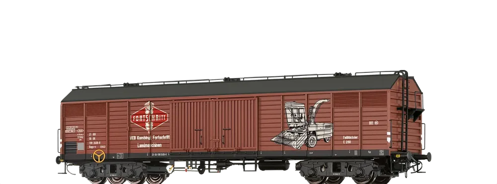 H0 Gedeckter Güterwagen Gags-v "Fortschritt" DR