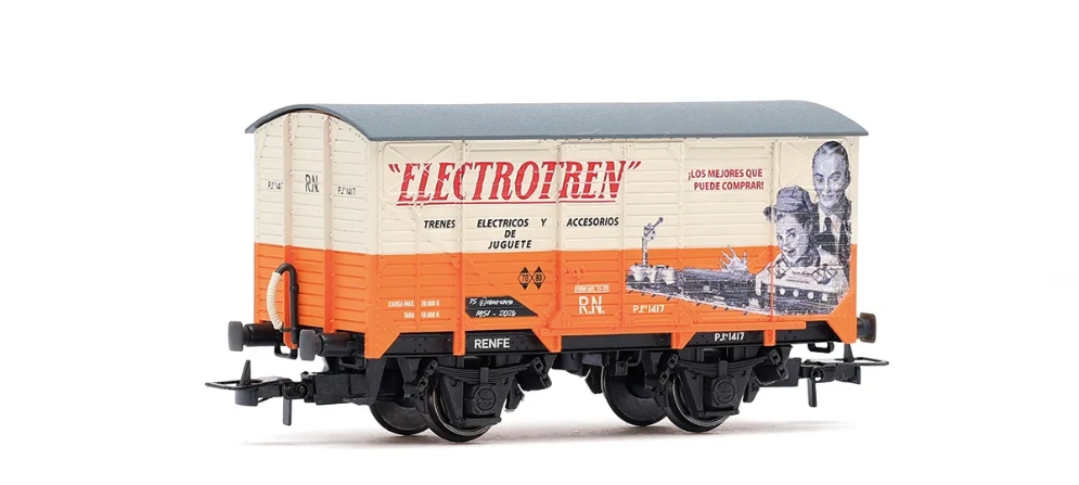 R.N., 2-achs. gedeckter Güterwagen der Bauart J „Electrotren