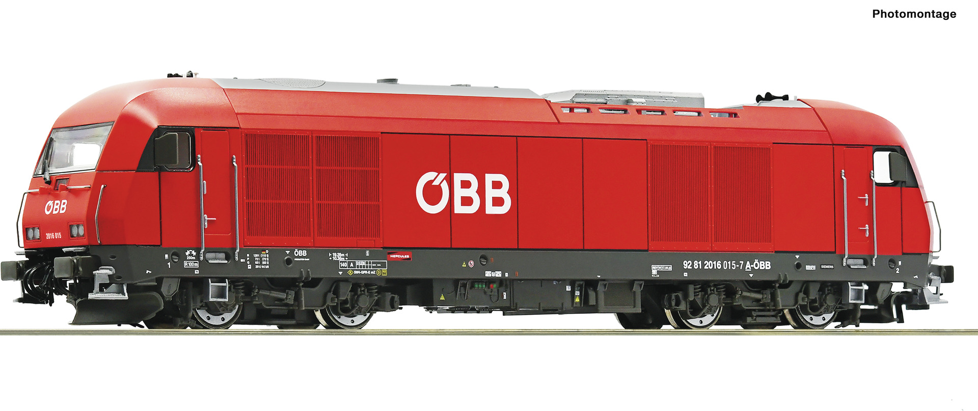 Diesellok Rh 2016 ÖBB AC-Snd.
